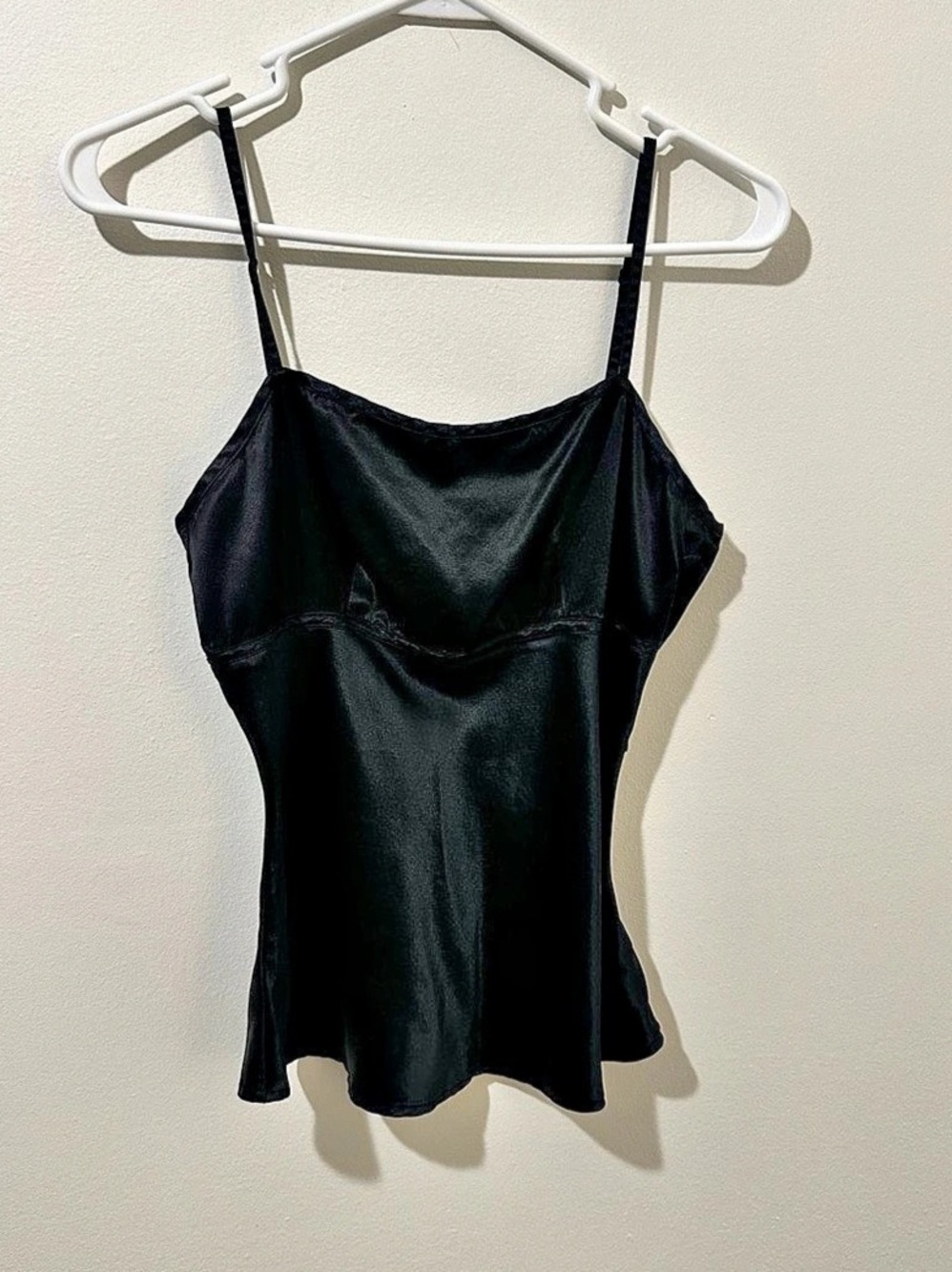 Caslon Black Satin Cami Size Small Like New